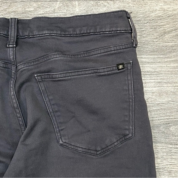 Banana Republic Mens 5-Pocket Slim Fit Pants Gray 34x29 Stretch Cotton Twill F23 - Picture 3 of 8